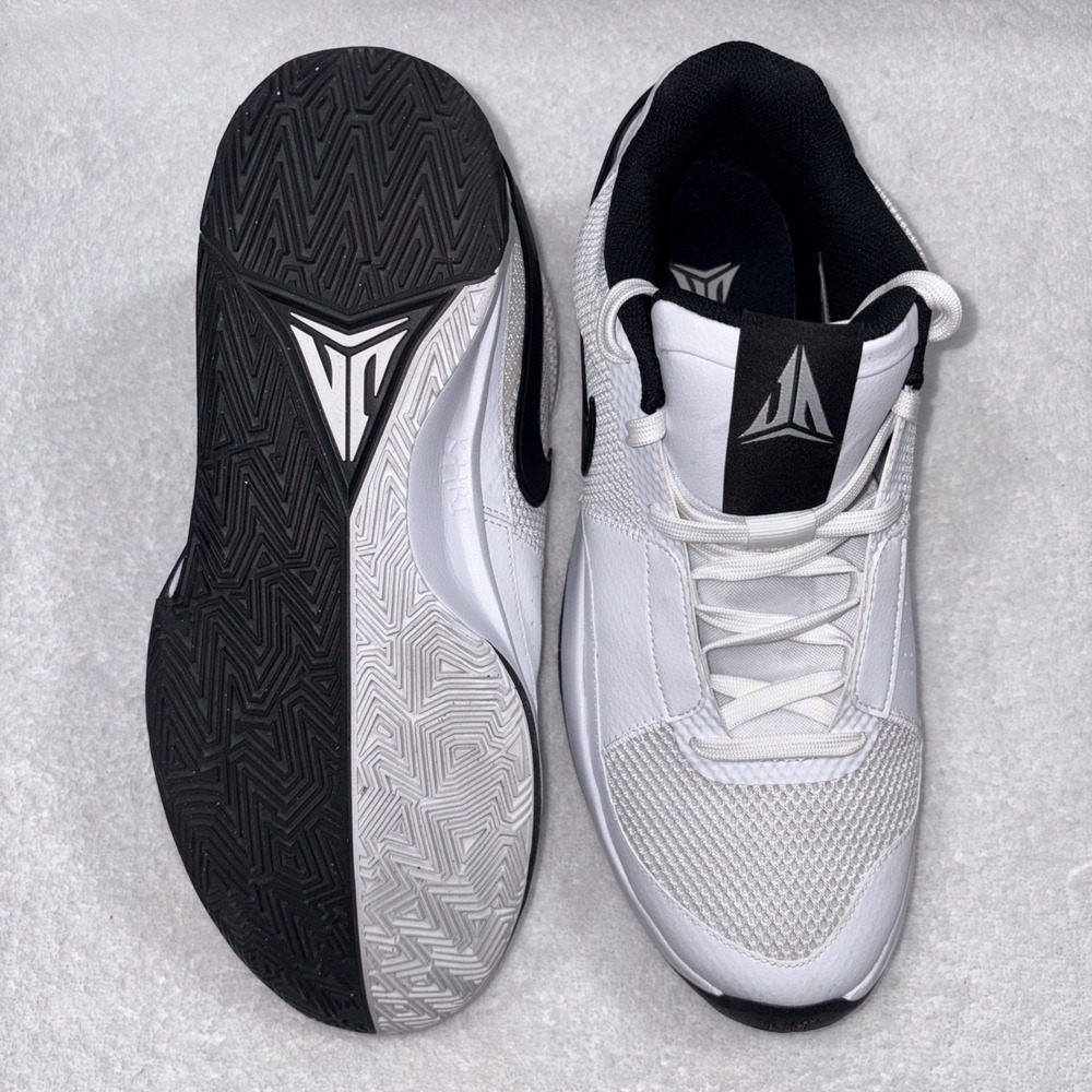 Size 12 - Nike Ja 1 TB White Black Oncourt Performance To Streetwear